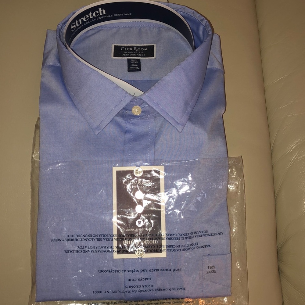 Men button down dress shirt
